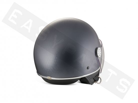 Helm Demi Jet PIAGGIO Mirror grau (EZ)